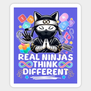 Autistic Child for Cat Ninja Magnet